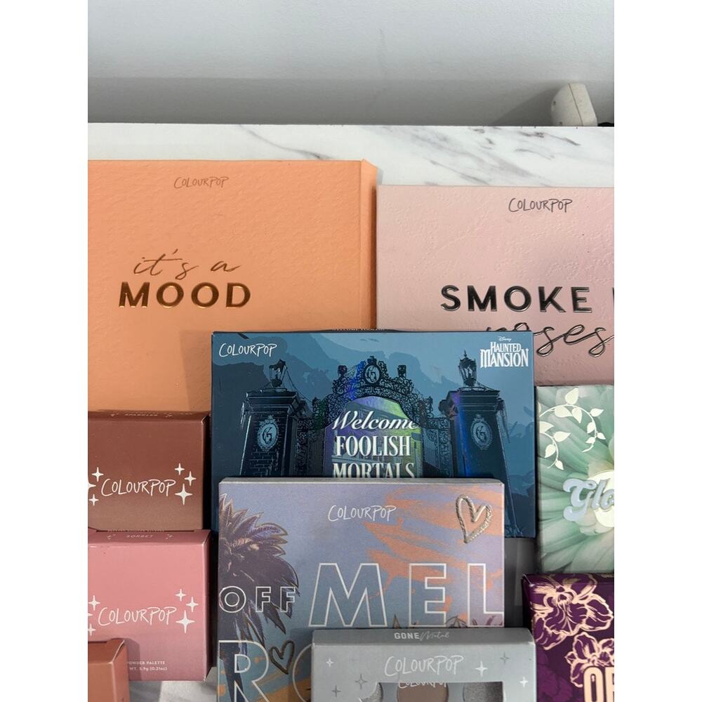 NEW Colourpop Bundle of 12 Eyeshadow Palettes - Picture 4 of 4